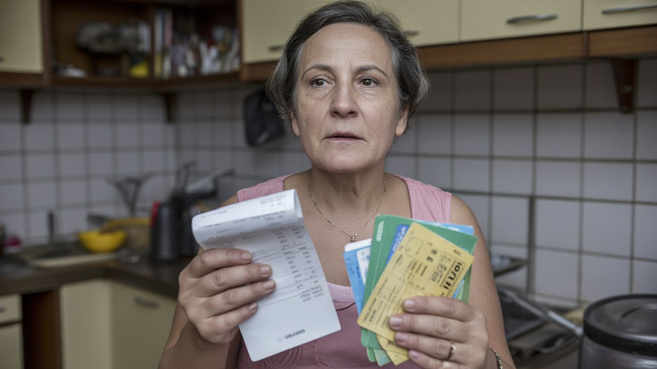 casal planeja viagem com calculadora, passaportes e cartão fidelidade